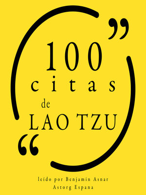 cover image of 100 citas de Laozi